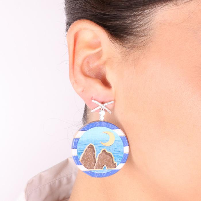 Boucles d'oreilles en argent 925