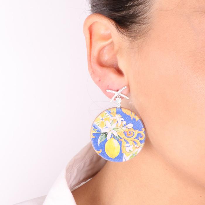 Boucles d'oreilles en argent 925
