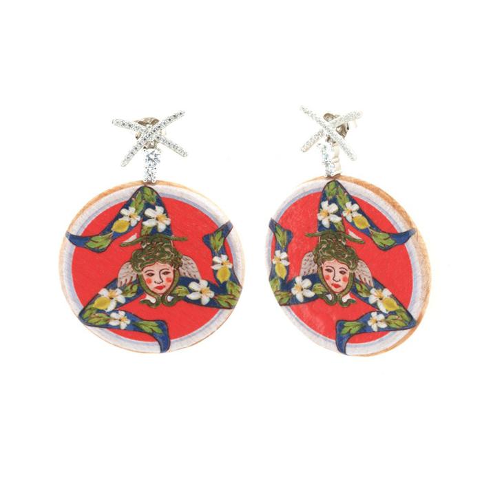 Boucles d'oreilles en argent 925
