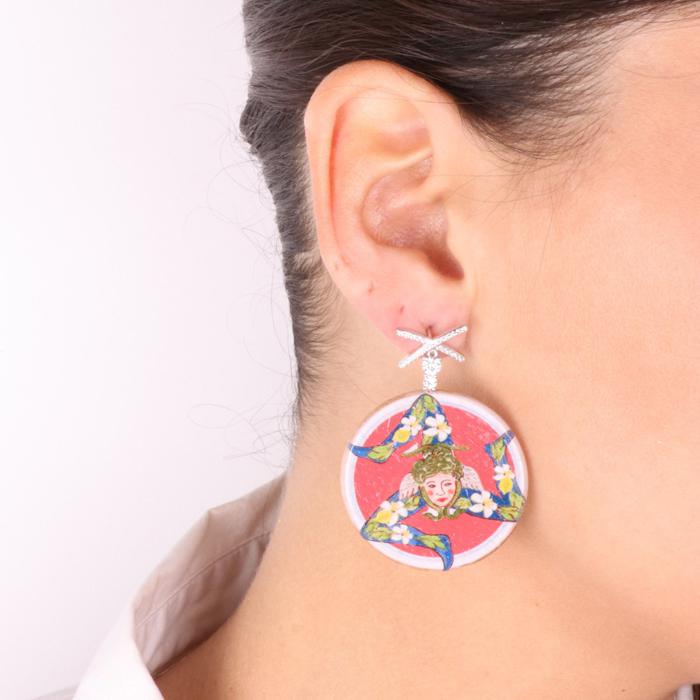 Boucles d'oreilles en argent 925