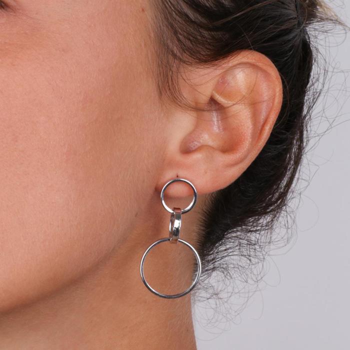 Boucles d'oreilles en argent 925