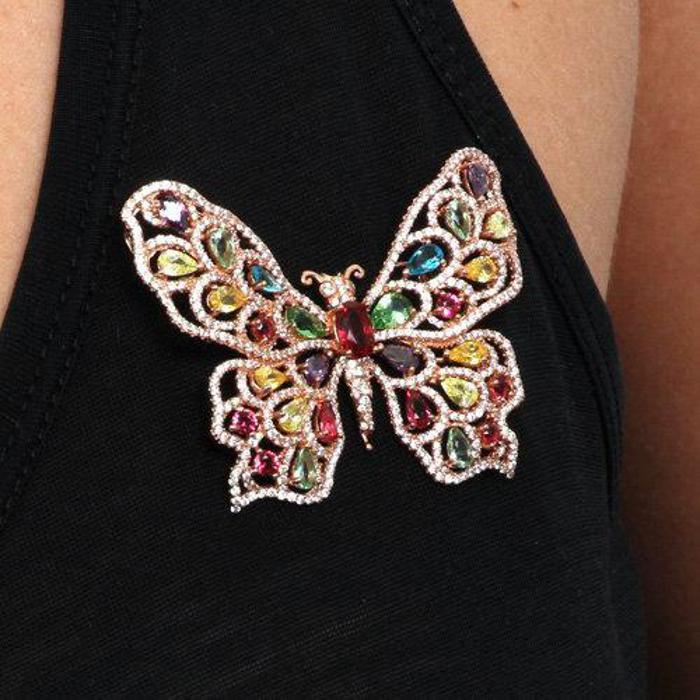 Broche en argent 925