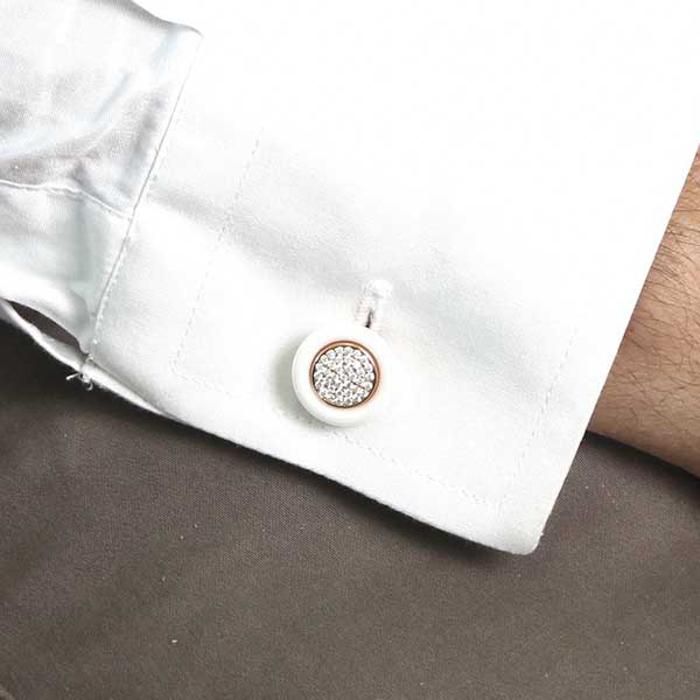 Boutons de manchette en argent 925