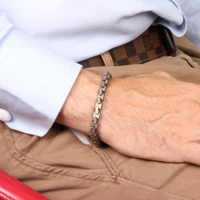 Bracelet en acier