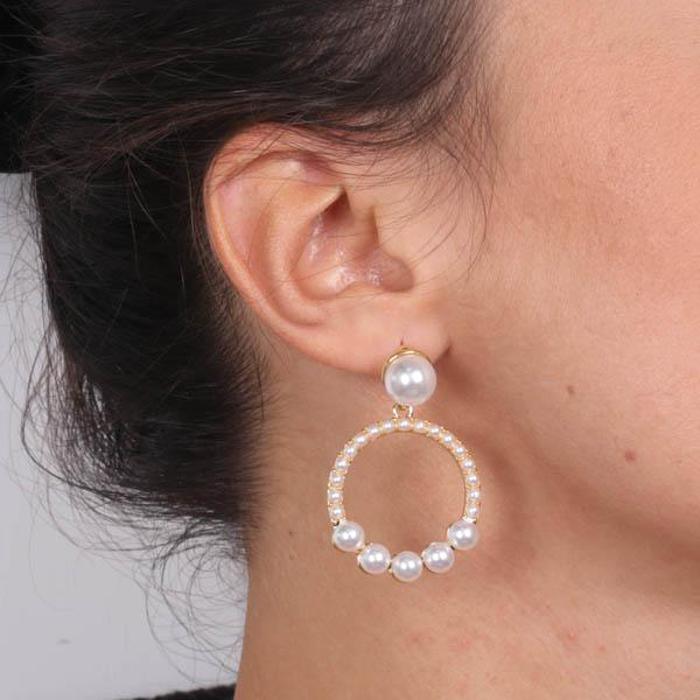 Boucles d'oreilles en métal