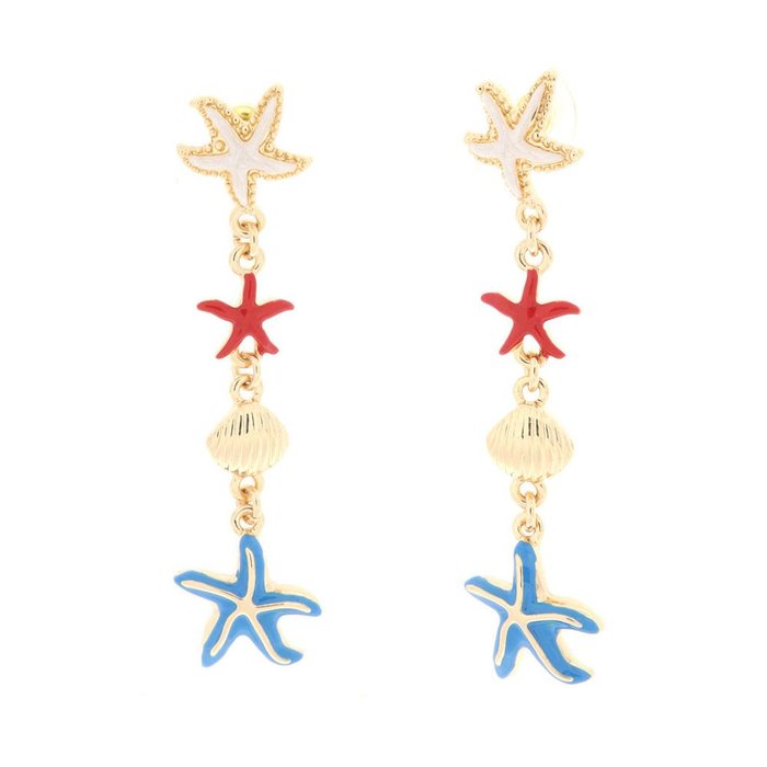 Orecchini in Metallo con stelle marine