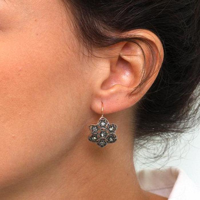 Boucles d'oreilles en argent 925