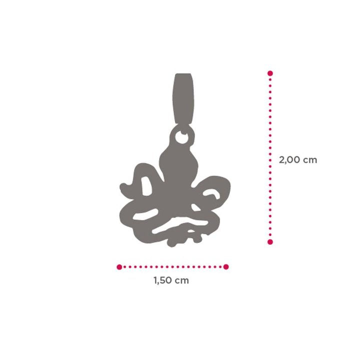 Breloque mini pieuvre