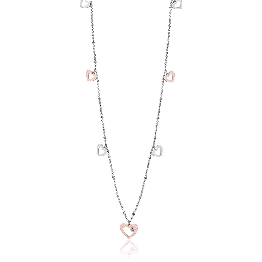 Collana con cuori - gioielleriaperdichizzi.it