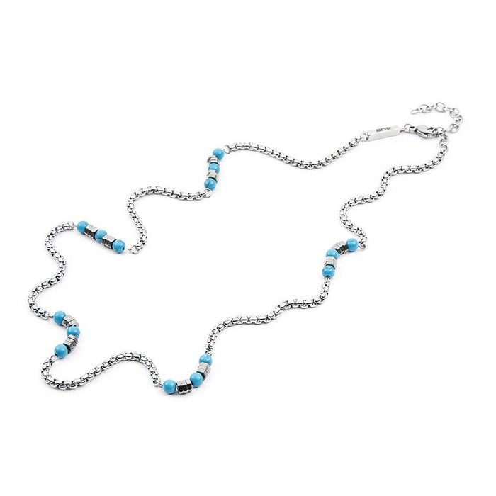 Collana con inserti