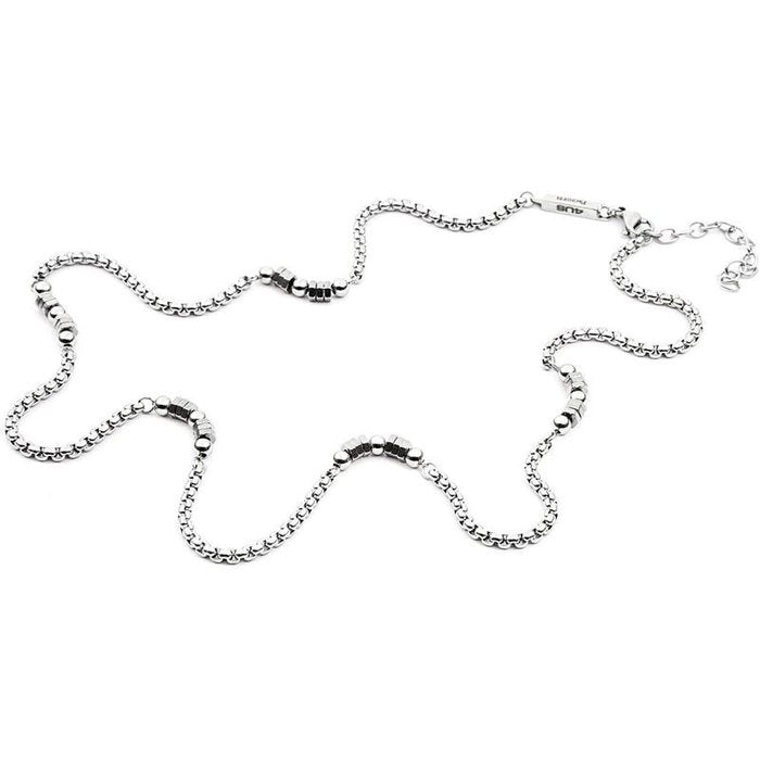 Necklace with inserts