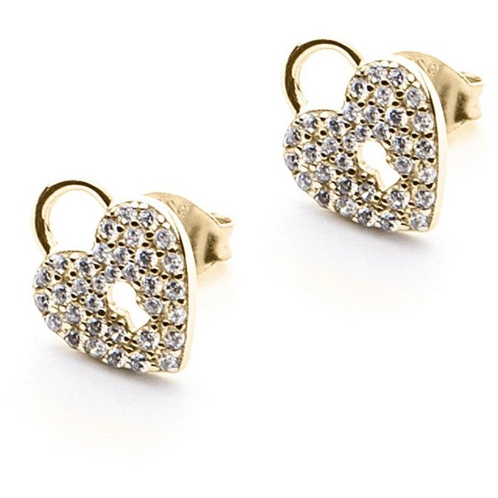 Padlock Earrings