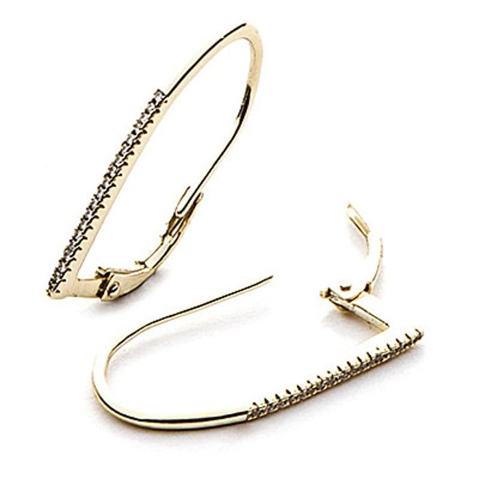 Boucles d'oreilles femme bijoux 4US Cesare Paciotti