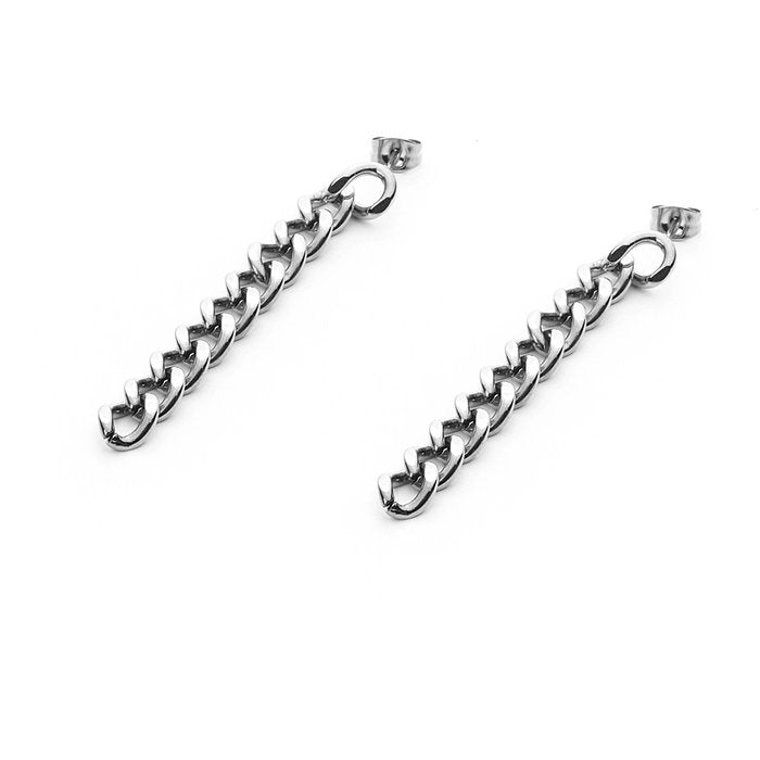 Chain earrings