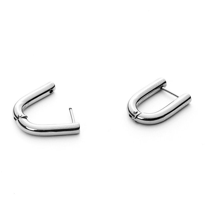 Oval earrings