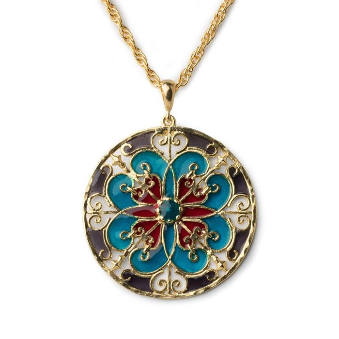 Cathedral Pendant Blue