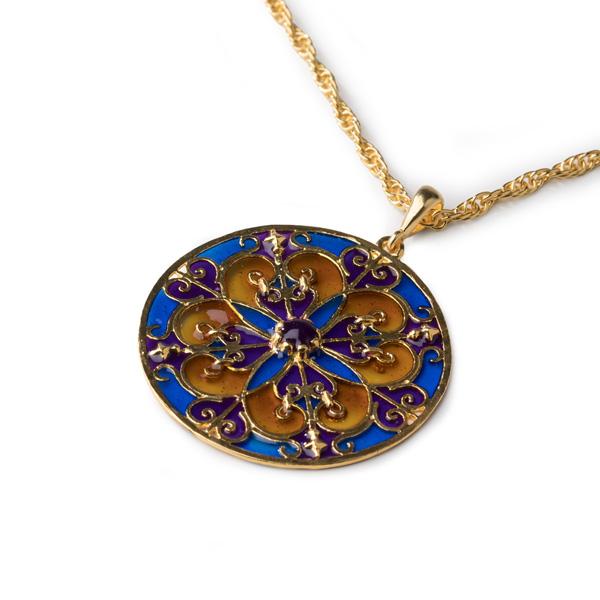 Pendentif Cathédrale Bleue