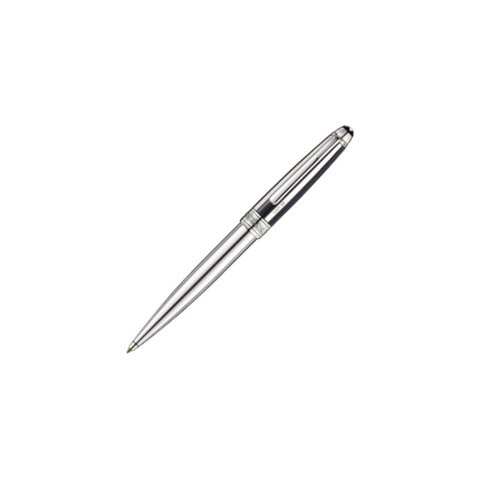 MONTBLANC / MEISTERSTÜCK SOLITAIRE / STYLO À BILLE ARGENT
