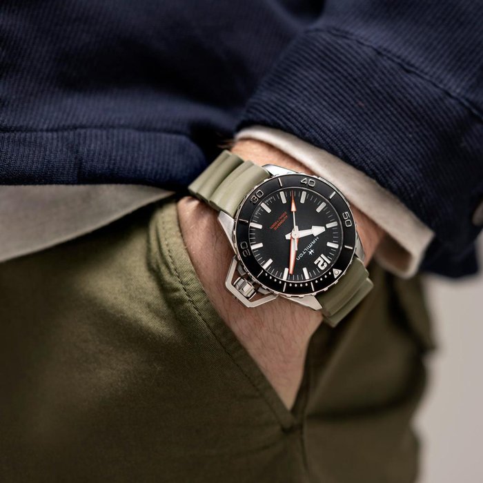 Khaki Navy Frogman Auto