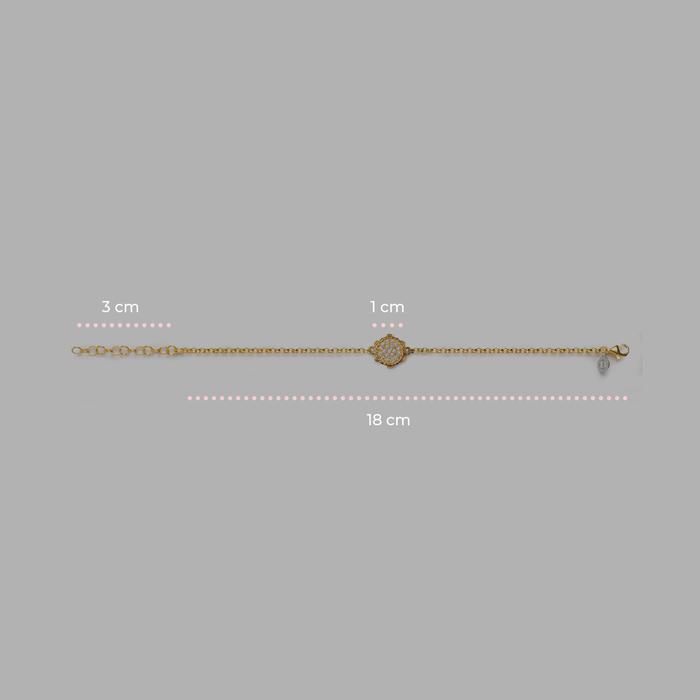 Bracelet Rolo Tamburello Lapilli