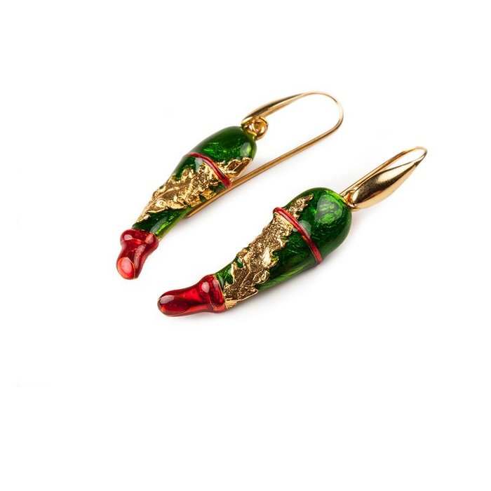 Boucles d'oreilles As de trèfle