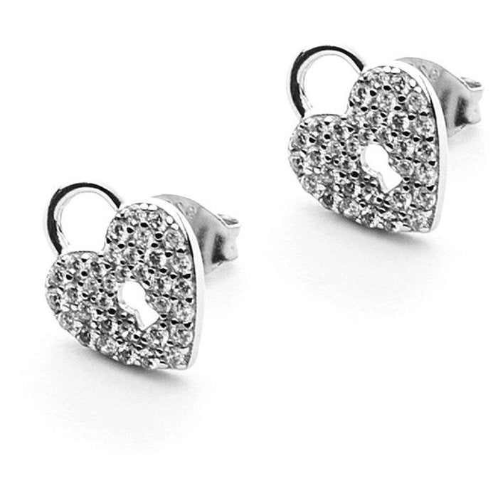 Padlock Earrings
