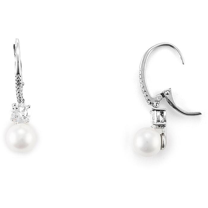 Pearl earrings