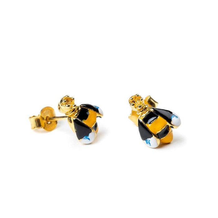 Boucles d'oreilles mini abeilles
