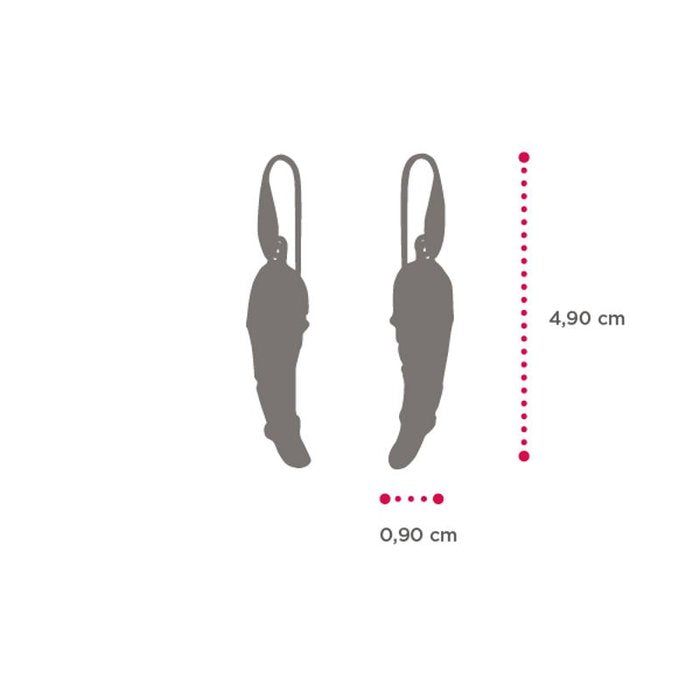 Boucles d'oreilles As de trèfle