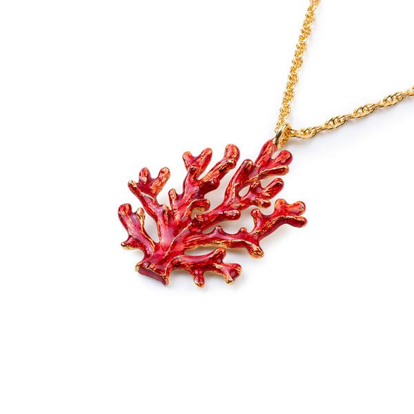 Pendentif corail