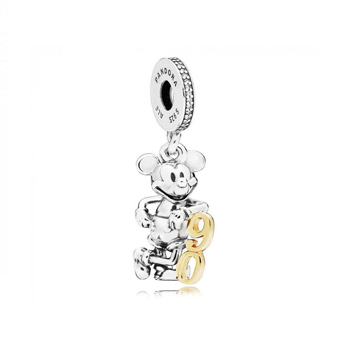 Charm disney novantesimo anniversario di mickey mouse