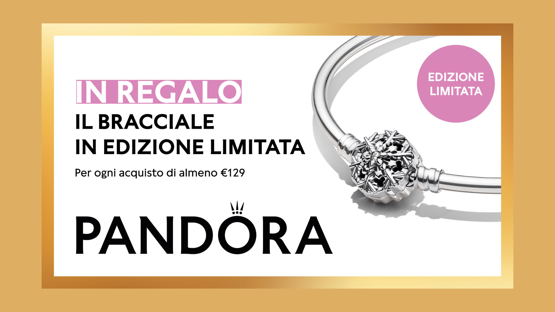 Bracciale Pandora in edizione limitata
