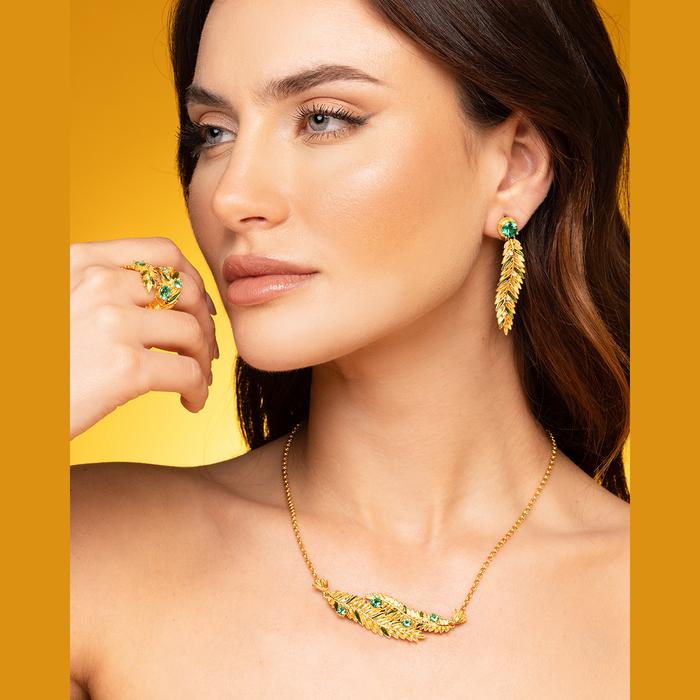 Boucles d'oreilles palmier