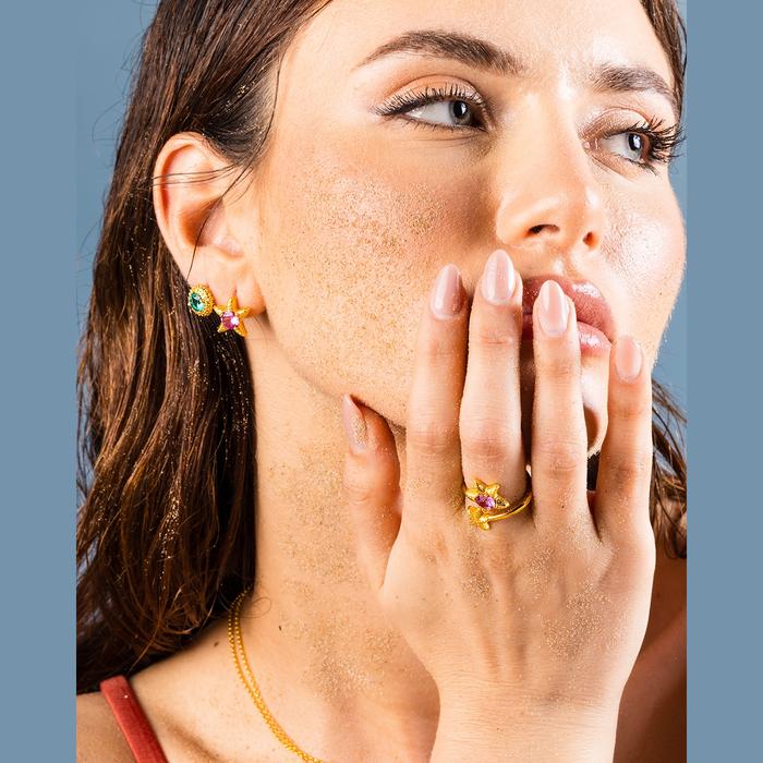 Boucles d'oreilles mini hérisson