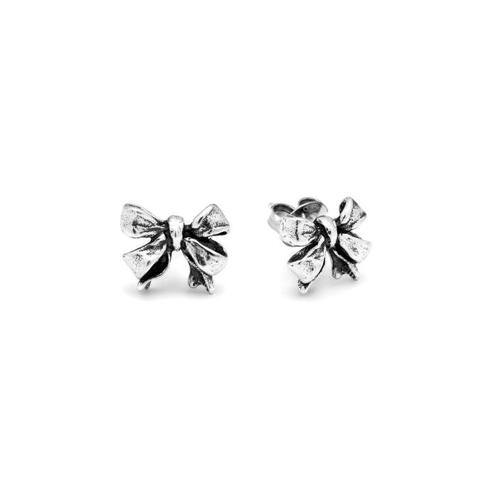 Boucles d'oreilles petit nœud