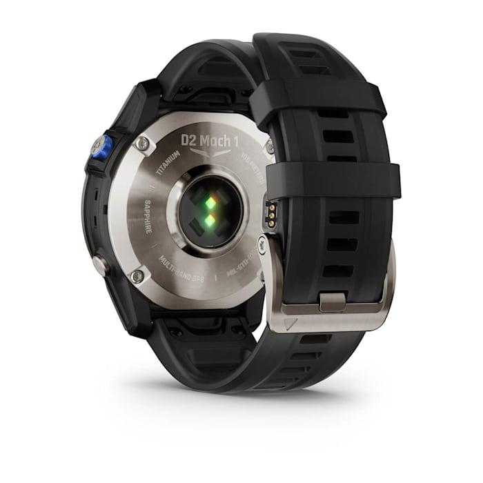 D2™ Mach 1, Aviator Smartwatch with Oxford Brown Leather Band