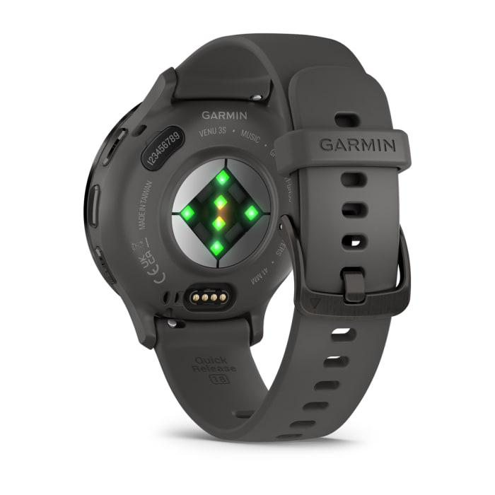 Venu® 3S, gris galet et ardoise avec bracelet en silicone