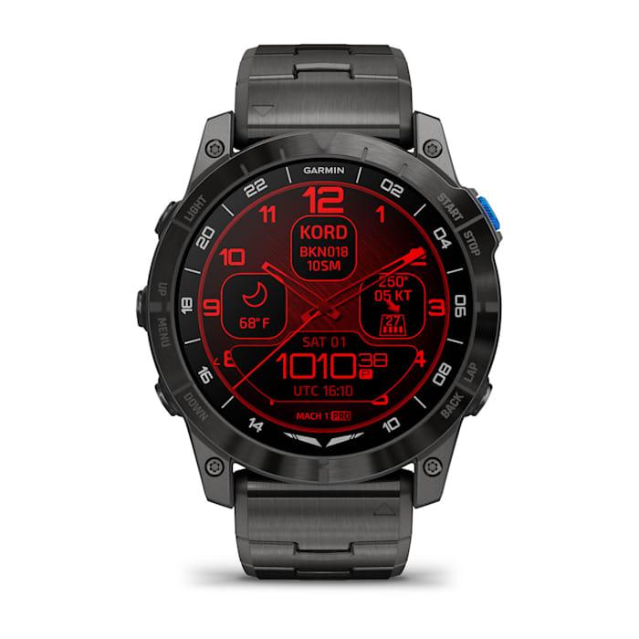 D2™ Mach 1 Pro, Smartwatch con bracciale in titanio traspirante