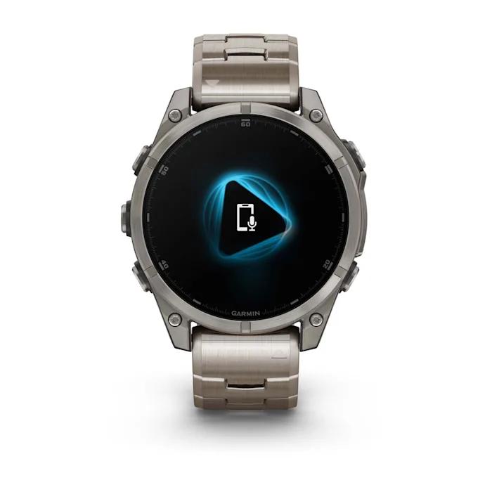 Fēnix® 8 - 47 mm, AMOLED, saphir, titane avec titane