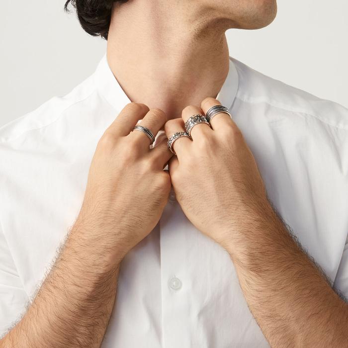 Petite bague Intrecci