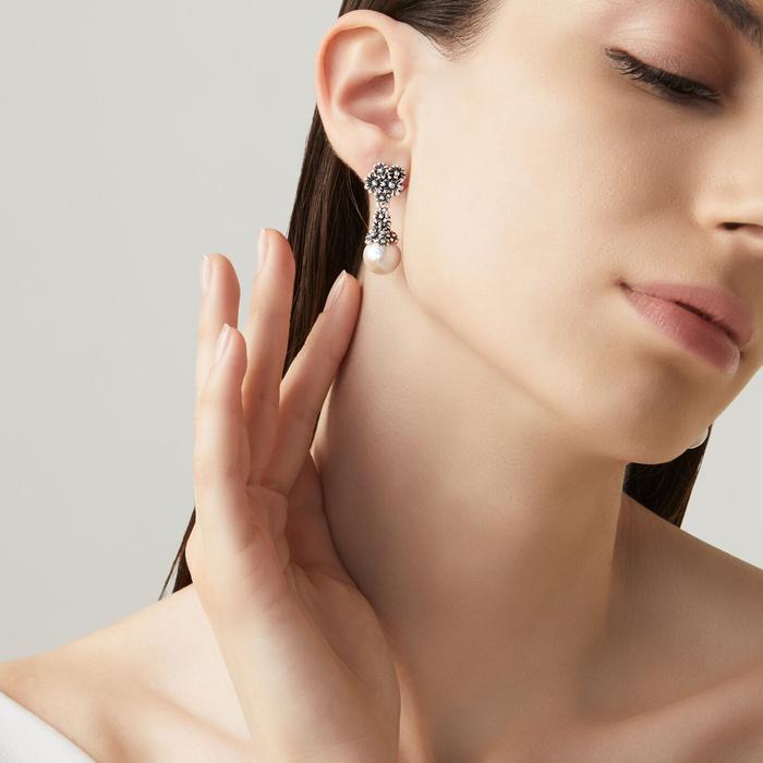 Orecchini Drops Margherite