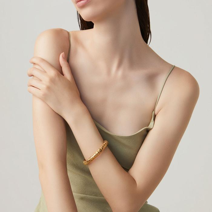 Bracelet Lune Crocodile Petit Modèle