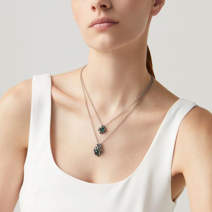 Garden Double Daisy Necklace