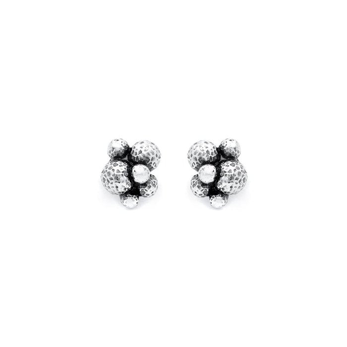 Bubbles Button Earrings