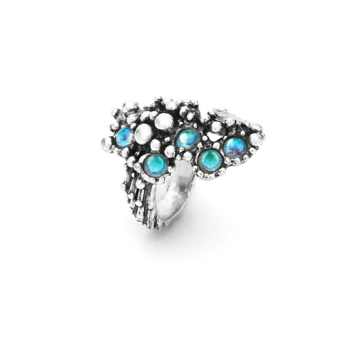 Grand anneau de feux d'artifice