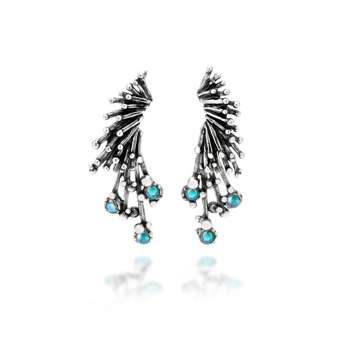 Fireworks Waterfall Earrings