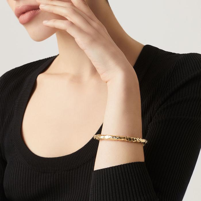 Small Stone Bangle
