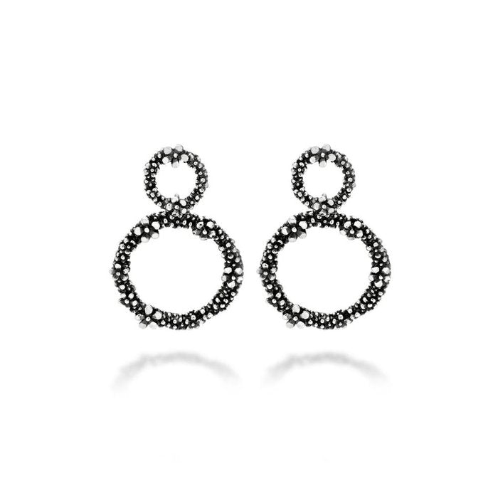 Millefiori earrings