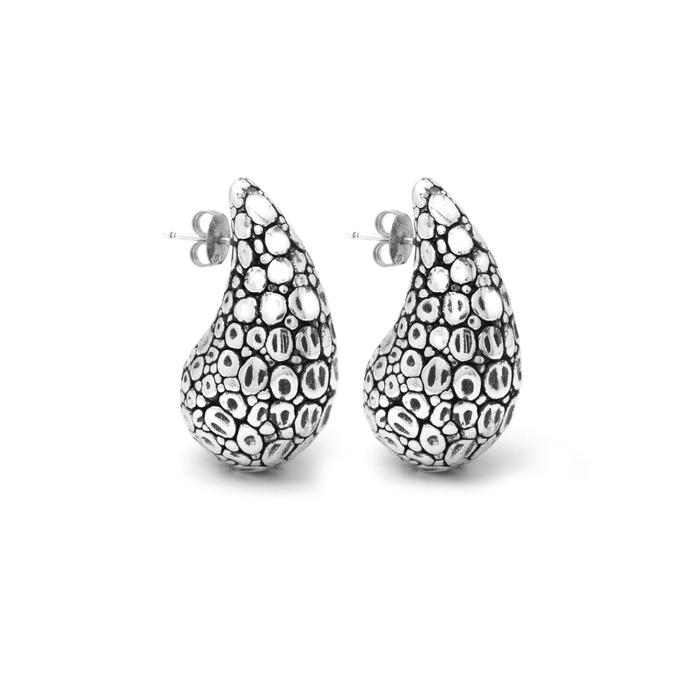 Crocodile Drop Earrings