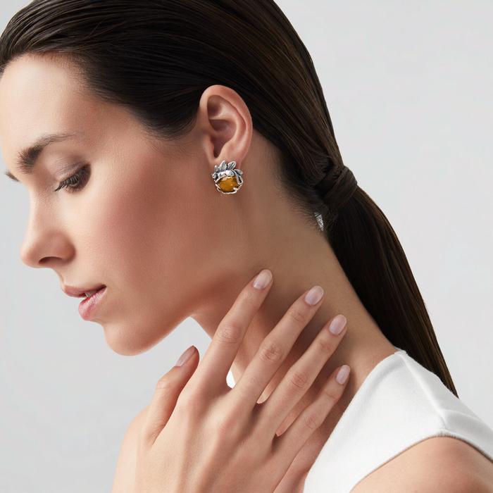 Boucles d'oreilles léopard Eden